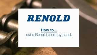 How to cut chain with a Renold Chain Pin Extractor