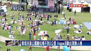 禁航區出動無人機？ Vogue：與北市合辦活動無違法－民視新聞