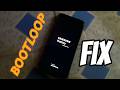 how to fix Samsung phone stuck on logo (boot issue)