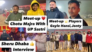 Prem Indri Vlog-387🏆Meet-up ⭐️Players Chotu Majra,Gayle Hansi,Jonty 🏆Prize Distribution 🎙️Interview