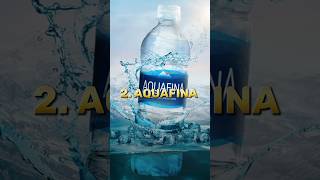 Top 10 Bottled water Brands in the World#shorts#water#bisleri#aquafina#subscribe