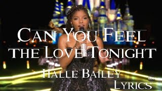 Halle - Can You Feel the Love Tonight (Lyrics) [The Lion King] [Disney 50th Anniversary]