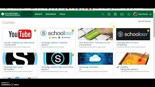 Schoology Basic Navigating