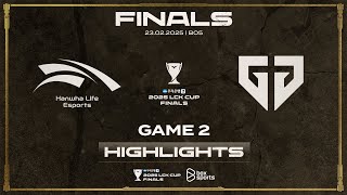 HLE vs GEN Highlights Game 2 | Finals | 2025 LCK Cup