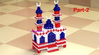 পুতির মসজিদ/ How to make beaded mosque(Part-2)/ beaded mosjid