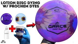 Royal Grace Purple First Run Latitude 64 - Lotion Disc Dying with ProChem Dyes (Complete Guide)