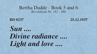 BD 0237 - SUN .... DIVINE RADIANCE .... LIGHT AND LOVE ....