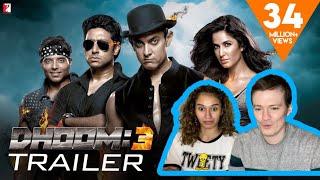 OUR REACTION TO DHOOM:3 Official Trailer Aamir Khan IAbhishek Bachchan Katrina Kaif | UdayChopra