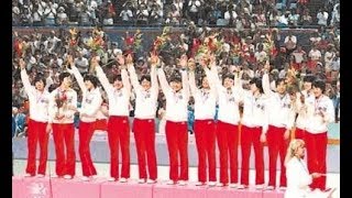 Lang Ping, China VS USA, 1984 Los Angeles Olympic Gold Metal Champion, 中国女排,1984洛杉矶奥运会冠军，中国 VS 美国，郎平