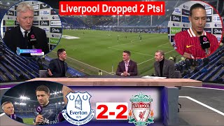 Everton vs Liverpool 2-2; Thrilling Derby Draw:  Post-Match Analysis.