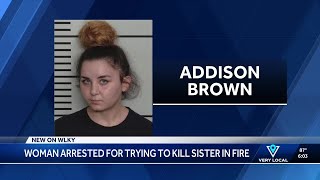 PRP woman arrested for allegedly trying to set her sisters house on fire