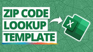 Look up City, County, and State from ZIP Codes in Excel with XLOOKUP! 💻 [TEMPLATE]