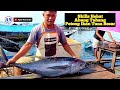 Skills Hebat Abang Tahang Potong Ikan Tuna Besar Untuk Kuliner Nasi Kuning Harga 10K per porsi