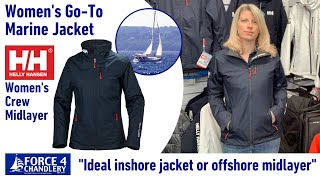 Helly Hansen Crew Mid Layer Jacket for women - features and review. A favourite with clubs & teams