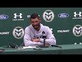 jay norvell after csu loses to coach prime u0026 colorado in rocky mountain showdown