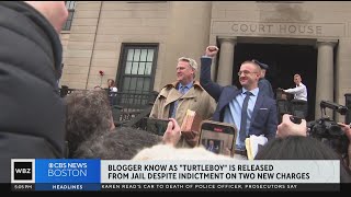 Blogger known as "Turtleboy" released from jail despite indictment on two new charges