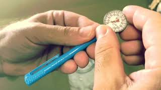 How to calibrate a bi-metallic thermometer