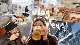 vlog • 부산에 술 마시러간 브이로그,,,🍻 서면포차거리,팔미분식,초량돼지국밥,전포동카페거리🎶