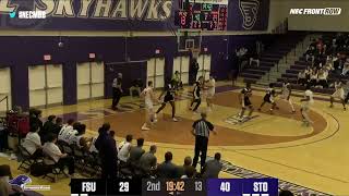 Stonehill M Basketball Highlights vs Framingham State; November 4, 2024