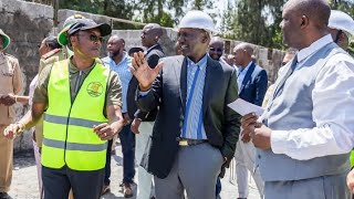 PRESIDENT RUTO MAKES AN IMPROMPTU VISIT TO NAIROBI SCHOOL, WESTLANDS, NAIROBI COUNTY.