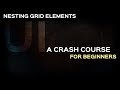 Web Development tutorial|Semantic UI - Nesting the Grid Elements