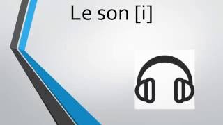 Le son [i]