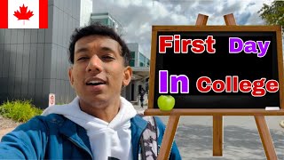 First Day Of College  🇮🇳🇨🇦 (FLEMING)