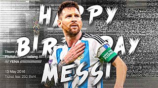 Hbd Goat!🥳💙 Messi Birthday Whatsapp Status 💙⚡️ || Messi 36th Birthday Status