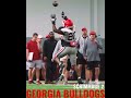 georgia bulldogs scrimmage 2 georgiabulldogs collagefootball dawgs shorts