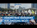 Suasana Kini Memanas, Massa Demo Ricuh dan Bakar Ban di Depan Gedung DPR