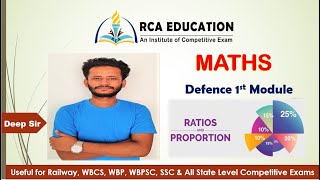 Ratio & Proportion (Maths) by Deep Sir l| RCA Education |l