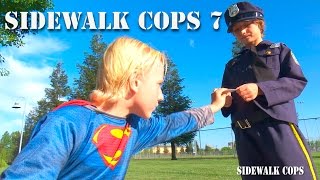Sidewalk Cops Episode 7 - Superman Flying And Texting!
