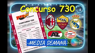 🤖⚽ Progol media semana #730 veamos que dicen la casas de cuotas!  🤖⚽