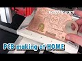 PCB prototyping with auto level - STEP by STEP - cnc wegstr