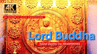 Lord Buddha's Fragrance Chamber 4K Video | 🪷🪷🪷  | 4K ULTRA HD (2160fps.)