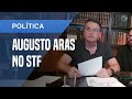 BOLSONARO APOIA AUGUSTO ARAS NO STF: 