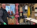 in the fur shop skinning a wolverine pt 2