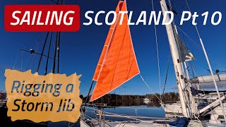 Rigging My STORM JIB For The FIRST TIME, Have I Done It Right? | Sailing Madness Ep51