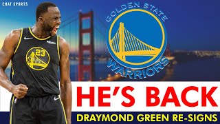 BREAKING: Draymond Green Re-Signing With Warriors In 2023 NBA Free Agency: Instant Reaction
