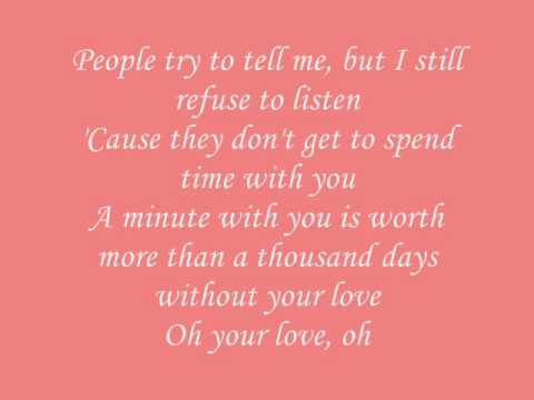 Love Me Justin Bieber Lyrics - YouTube