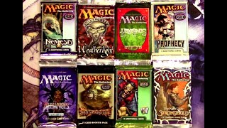 VINTAGE MTG Pack Opening, Pre-Modern #2 - Stronghold, 7th, Alliances, Weatherlight