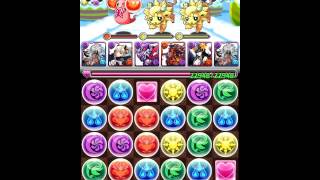 【パズドラ】クリスマスダンジョン 聖夜祭 超祝福 神罰の審理者・メタトロン PT