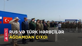 Sülhməramlılar Qarabağdan çıxandan sonra Birgə Monitorinq Mərkəzi də bağlandı – APA TV