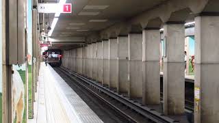 [HD] The Osaka Municipal Subway Midosuji Line 21605F and 21613F at Dobutsuen-mae Station (M22)