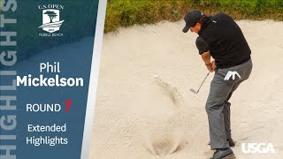 2019 U.S. Open, Round 1: Phil Mickelson Extended Highlights