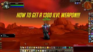 1300 Item Level Artifact Weapon Bug in World of Warcraft: Legion