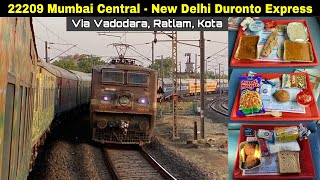 22209 Mumbai Central - New Delhi Duronto Express Full Journey Coverage | India's Fastest Duronto