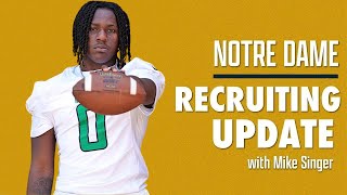 Notre Dame recruiting update with Mike Singer: Irish recruiting is HEATING up 🔥