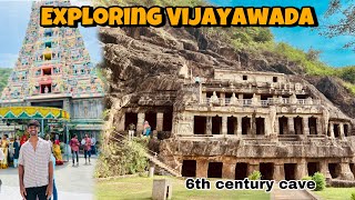 Exploring Vijayawada | UNDAVALLI CAVES | KANAKA DURGA TEMPLE | Andhra Pradesh |30 Days VlogChallenge