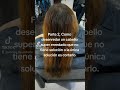 Como desenredar un cabello super enredado con bolas de nudos #hair #cabello #corte #nudosdecabello